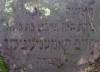 "Here lies the important woman, the married Chaya Tsiba daughter of our teacher the Rabbi Chaim Kamieniecki. She died on Friday, the eve of the Holy Sabbath, 28th Kislev 5674. [May her soul be bound in the bond of everlasting life.]" (szpekh@cwu.edu)
